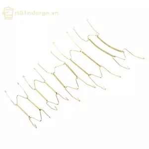 Ge Tấm trưng bày tường Móc treo W Loại trang trí Món ăn Lò xo Giá đỡ Móc vô hình n
