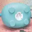 Ge 5 Chiếc Vinyl Piggy Bank Cắm Mũ Lỗ Phích Cắm Thay Thế Nút Chặn Nhỏ Abs Đáy Nắp n