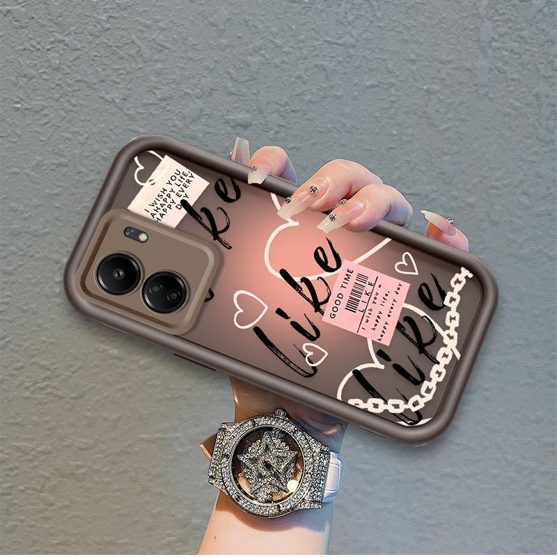 Ốp Lưng Cho OPPO A5X A6 A6X 4G 5G Phim Hoạt Hình Silicon Mềm Đáng Yêu Ốp lưng TPU Như Cô Gái Âm Nhạc Mắt Thiên Thần Chống Sốc Ốp Lưng