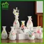 SWEET Handmade Bình Hoa Gốm Thủy Canh Hoa Mini Lắp Chai Hương Thơm Trang Trí Nhà Cửa Vintage Bình n