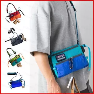 Túi đeo chéo Patagonia phong cách Mỹ, nylon chống thấm nước, tiện lợi cho hoạt động ngoài trời