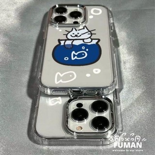 Ốp Điện Thoại Mạ Cá Mèo Dễ Thương Cho Vivo IQOO 15 13 12 11 11s Neo 11 10 9 9s Pro Plus 8 Pro 6 7 SE 5 Lite 3 Vỏ Mềm Trong Suốt Hoạt Hình