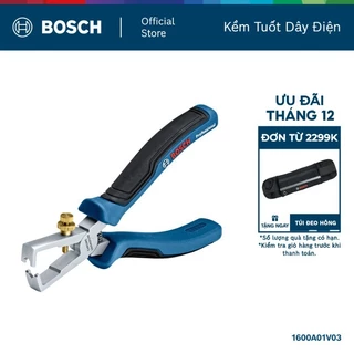 Kềm Tuốt Dây Điện Bosch 1600A01V03 – Nhanh Chóng, Chính Xác, An Toàn Chuẩn Đức