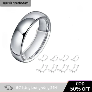 【COD】Phụ Kiện Thu Nhỏ Kích Thước Nhẫn - Bộ 8 Đệm Silicon Mềm Mại - Thiết Kế Vô Hình Tiện Lợi