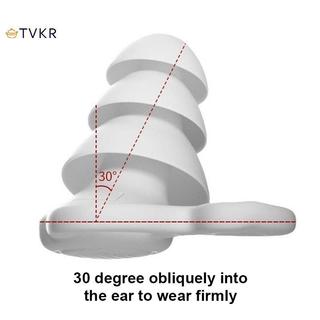 TVKR - Nút Tai Silicone Chống Ồn, Thoải Mái Khi Bơi, Phù Hợp Làm Việc và Ngủ