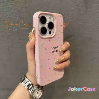 Áp dụng cho iPhone 17 14 16 15 12 13 11 Pro Max 16 14 15 Plus XR X XS Max Air Ốp điện thoại hình trái tim nhỏ đơn giản