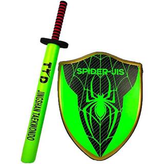 Children's Toy Taekwondo Sword Shield Knight Shield Sword Target Shield Foam Sword Stick Combination Training Equipment Parent-Child Game Vehy