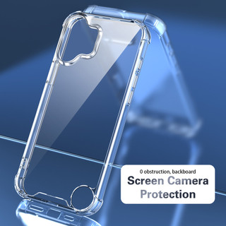 Không có gì CMF Điện thoại 1 / 2 Pro 5G Ốp lưng cứng pha lê trong suốt chống rơi 4 chiếc Vỏ mỏng chống sốc