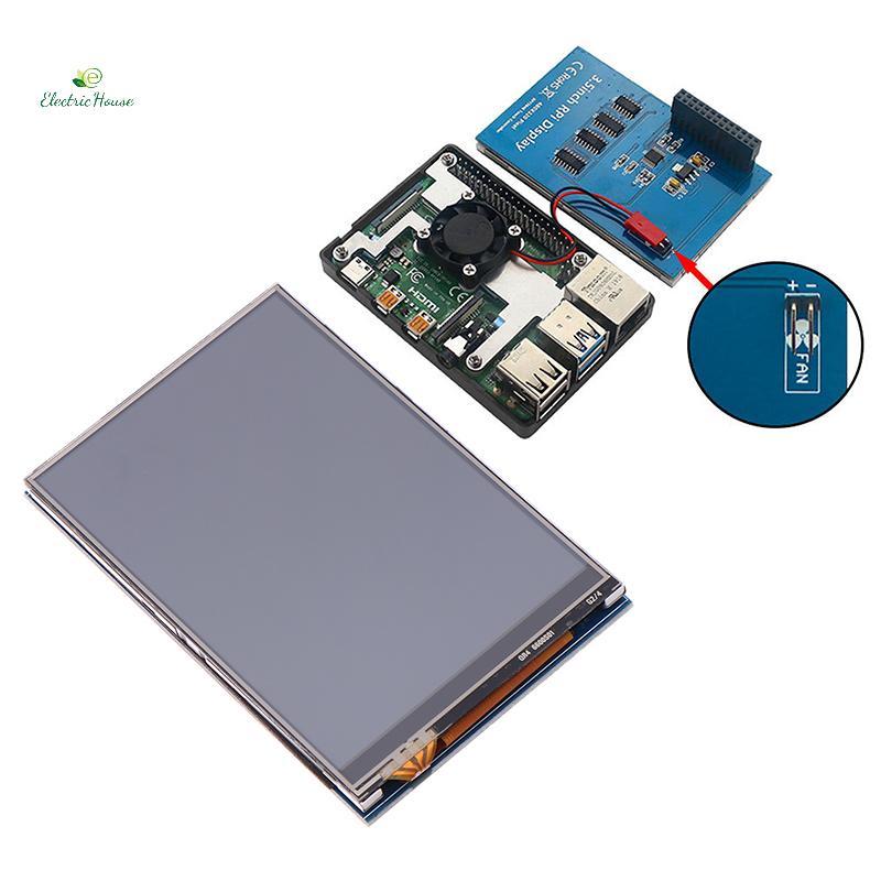 [Nhà điện] 3,5 Inch cho mô-đun màn hình Raspberry Pi Màn hình cảm ứng 3,5 "Màn hình cảm ứng 320 × 480 TFT Màn hình cảm ứng có bút cảm ứng cho Raspberry Pi A, mới