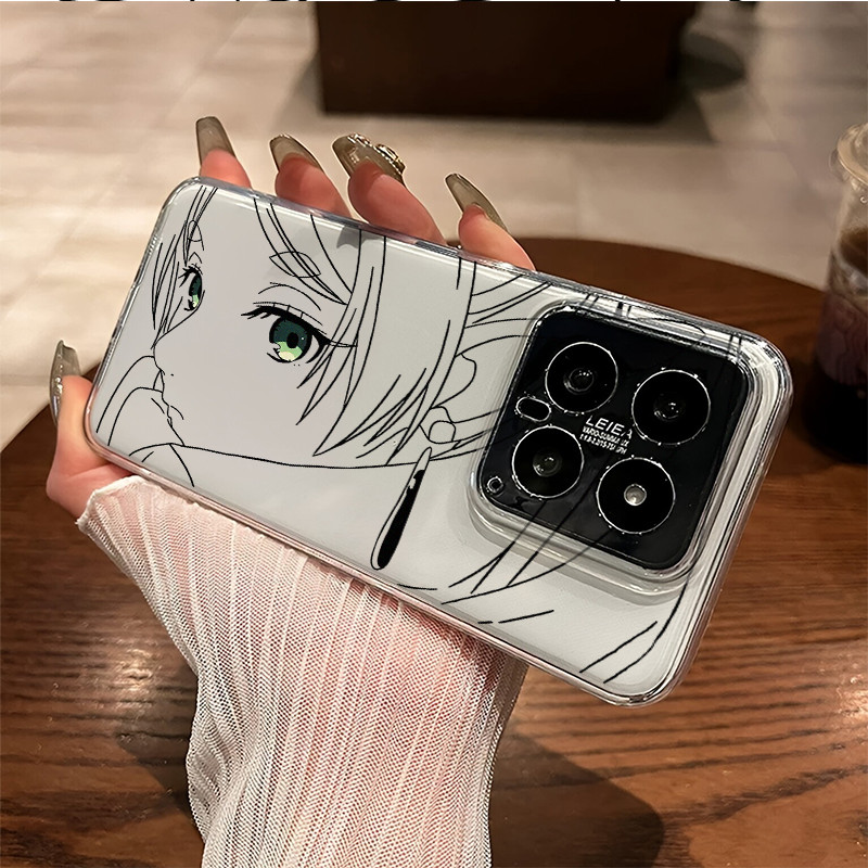 Dành Cho Redmi Turbo 4 Pro Note 15 Pro / 14 / 13 Mi 15T 14T K90 Pro Max Anime Frieren Slim Soft Phone Case Cho Xiaomi 17 Pro Max Bảo Vệ Camera Chống Sốc Redmi Cover