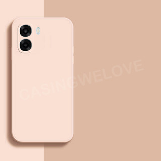 Ốp Điện Thoại Cho Oppo A6X A6 Pro A6t A6T Pro 5G 4G 2025 Thời Trang Vuông Silicon Lỏng TPU Chống Sốc Mềm Vỏ Điện Thoại Cặp Đôi