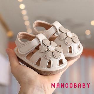 MG-Baby Bé Gái Dép Dễ Thương Mùa Hè Hoa Rỗng Đế Mềm Giày Đi Bộ Cho Bé Sơ Sinh