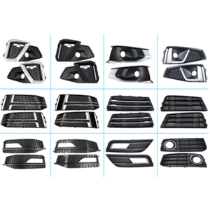 08-24 Audi A4L ban đầu sương mù khung đèn B8 B9 S4 tổ ong sương mù lưới tản nhiệt đèn sương mù che đáy lưới đáy đáy đáy