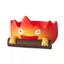 ST2 Hoạt Hình Calcifer Cháy Khay Bảo Quản Cửa Chìa Khóa Xe Ô Tô Điều Khiển Từ Xa Hộp Bảo Quản Trang Trí Nhà TS2