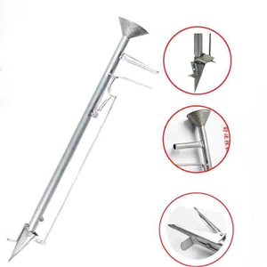 Gậy Gieo Hạt Cầm Tay D32 Mạ Kẽm - Gậy Trỉa Đậu, Tra Phân Tự Động Không Cần Cúi Lưng