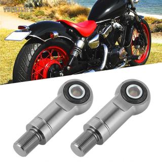 VBESTLIFE Fydun Cặp lỗ 10mm Bộ giảm xóc không khí phía sau xe máy Tăng chiều cao cho xe địa hình Off? Đường (Đen 75mm/3in)