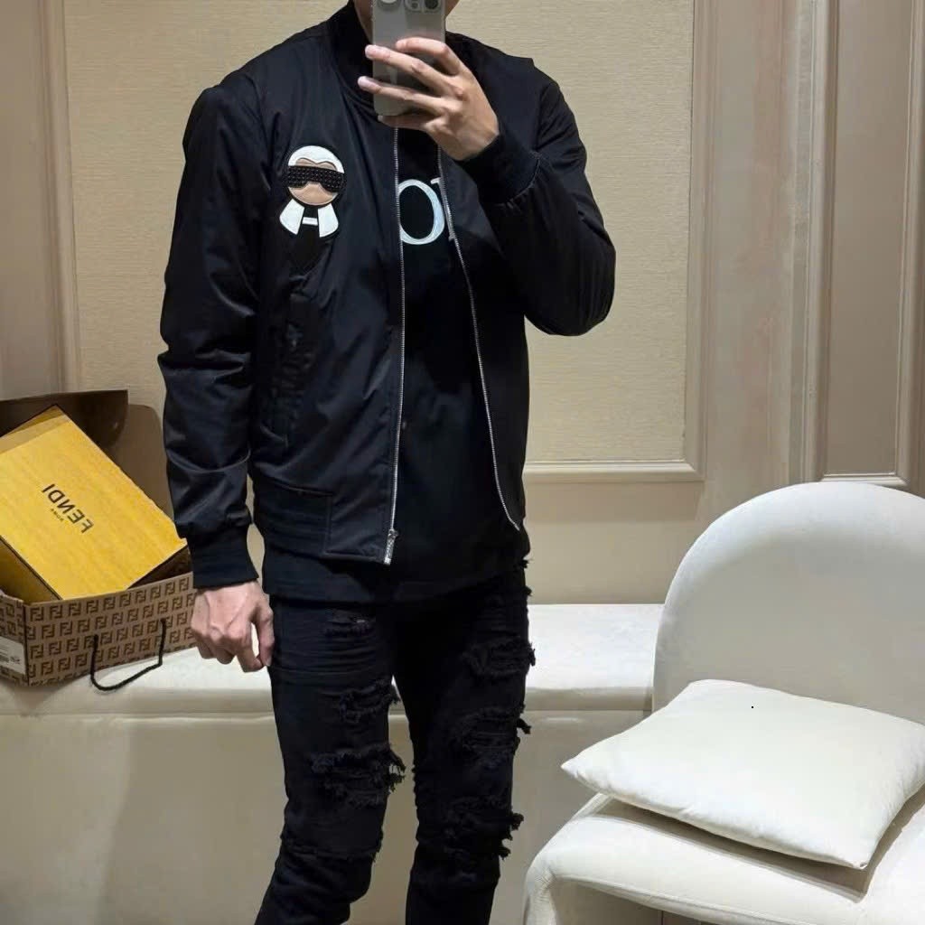 Áo Bomber Ông Già Phên Đì KCloset Áo Khoác Gió 2 Lớp Dày Dặn Dáng Rộng Nam Nữ NA60