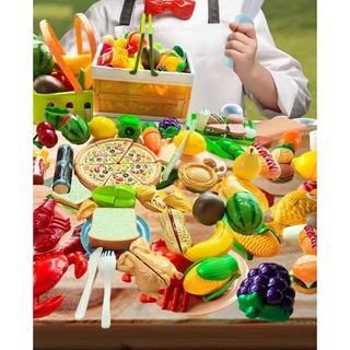 Nhà đồ chơi mô phỏng trái cây, cắt vui nhộn, phù hợp giáo dục sớm, bếp Tây