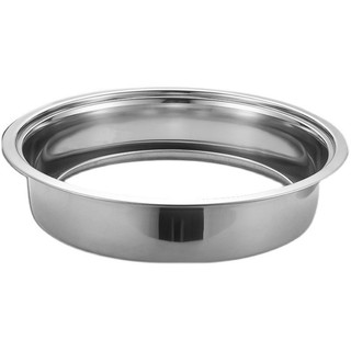 Thép không gỉ Lẩu Vòng Bếp Cảm Ứng Chìm Vòng Thép Vuông Tròn Có Nắp Lẩu Bàn Làm Đầy Lỗ Bếp Cảm Ứng Nồi Vòng GV6Y