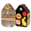 Đồ Chơi Nhật Bản SPIRITS Chocolate Biscuit House Hộp Thiếc Mặt Dây Chuyền Viên Đồ Chơi Mô Phỏng Hộp Bánh Quy Charm ZJE5