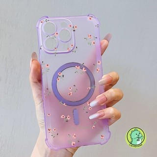 Ốp Điện Thoại Sương Đá Từ Tính Cho Vivo V60 Lite Y500 Pro S50 Pro Mini X300 Pro Y72 Y52 iQOO 15 Neo11 Z3 5G 4G Matte Cover Dễ Thương Ins Phong Cách Hoa Mềm Vỏ Chống Sốc