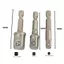 SAIA 3 Cái / bộ Ổ Cắm Bit Adapter, Đầu Vuông Chrome Vanadi Thép Tác Động Khoan Ổ Cắm Adapter, Bền 1 / 4 "3 / 8" 1 / 2 "Hex Shank 50mm Thanh Ổ Cắm Adapter Phụ Kiện Dụng Cụ Điện