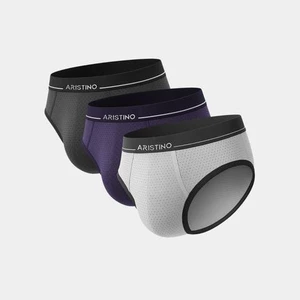 Quần Lót nam Briefs Aristino Polyamide Cạp Chun Cao Cấp, Thoáng Khí ABF003EXP01