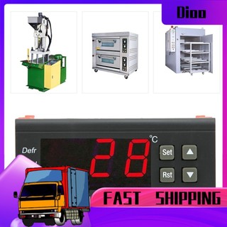 Dioo Bộ điều khiển nhiệt độ DIOO-VN 10A/220VAC STC-8080A+ Bộ điều nhiệt kỹ thuật số làm lạnh định chế làm lạnh Chế độ sưởi ấm -50 ° C-99 ° C