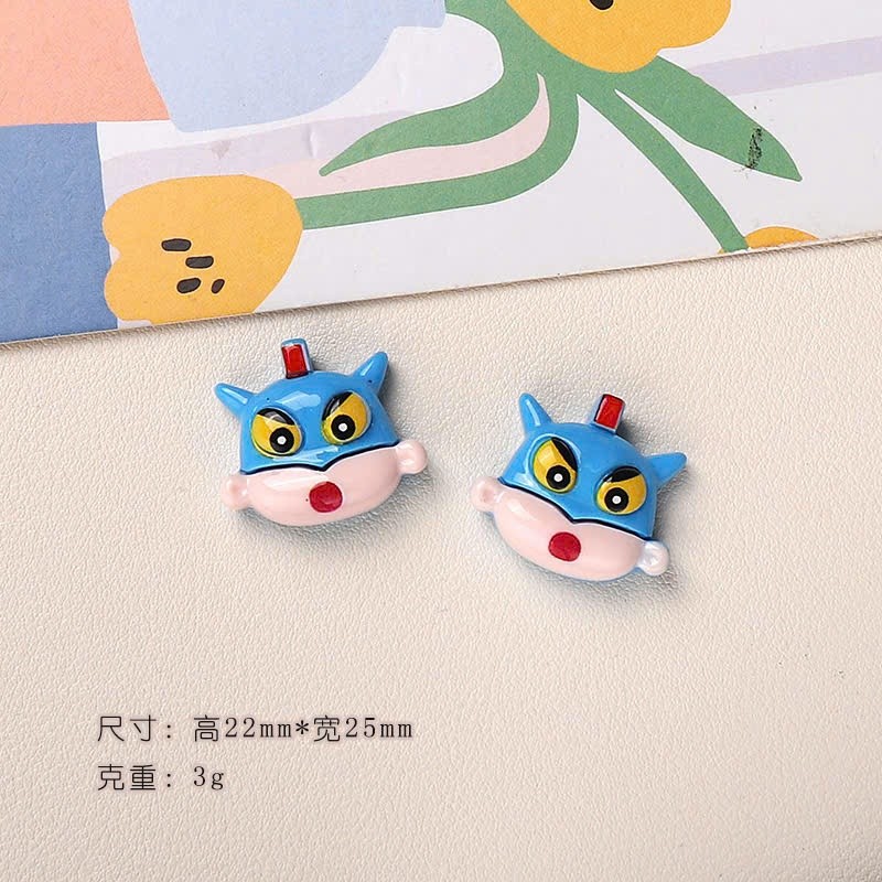 Set charm đầu Shin cậu bé bút chì mini cute- Set gắn dép siêu hot hit trend new 2026