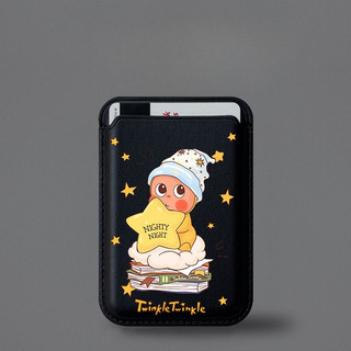 Hộp đựng thẻ ví họa tiết ngôi sao-người dễ thương cho iPhone 11pro 12promax 13 15pro 15promax 14 14promax 14 pro 16 16plus 16 Pro Max 17 17promax 17airWallet