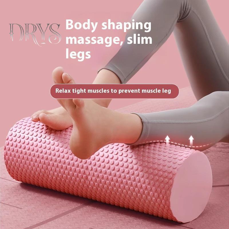 (TFT) Con lăn tập Yoga Con lăn xi lanh xốp tròn EVA cho bài tập Pilates Tăng cường bài tập tại nhà Đường kính 10cm Chiều dài 30cm MỚI