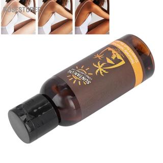 Rosestoree Body Tanning Drop Suntan Oil Thành phần an toàn Lâu dài Không gây hại cho tia cực tím 35ml để sử dụng tại nhà