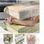 Túi Lưới Trong Suốt A4 Đựng Tài Liệu Chống Nước Có Khóa Kéo, Thiết Kế 2 Ngăn Sức Chứa Lớn Tiện Lợi Đi Học Thêm