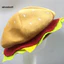 Mũ Hamburger Dễ Thương Cho Người Lớn - Mềm Mại, Co Giãn Tốt, Phù Hợp Làm Quà Tặng