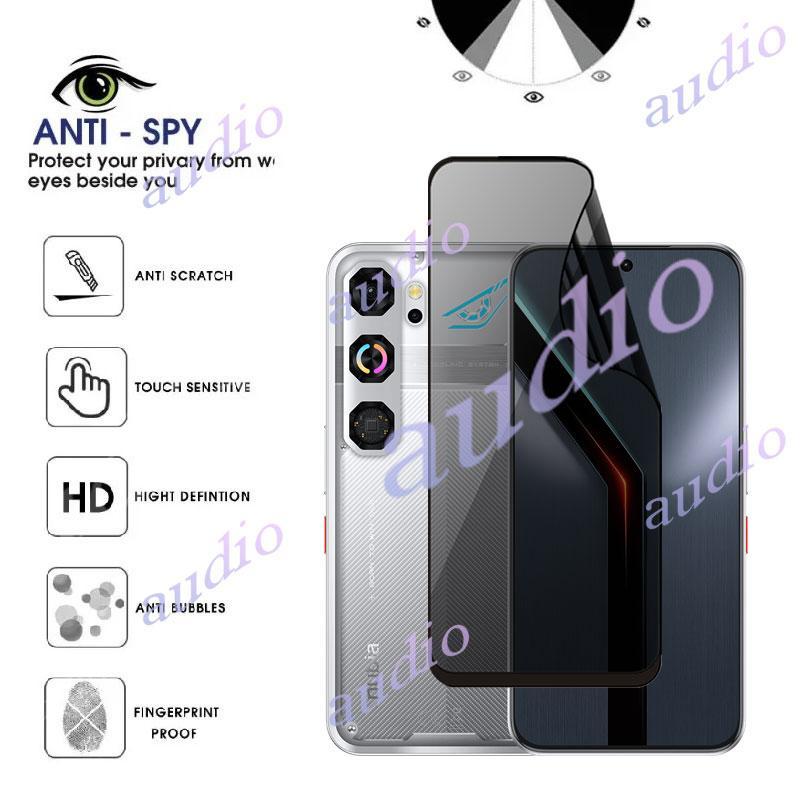 Nubia Neo 5 GT 5G 2in1 Ống kính phía trước Phim Hydrogel chống gián điệp cho ZTE Nubia Neo 5 GT 5G Bảo vệ màn hình riêng tư hoàn toàn mềm mại cho UBIA NEO 5 GT Neo5GT 5G Ống kính máy ảnh Kính trước chống gián điệp