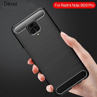 Ốp Silicon Cho Xiaomi 15 14T Pro Redmi Note 14 13 9S 8 Pro Redmi 14C 13C 9T 9C Poco F6 X6 X7 M3 X3 Pro PocoPhone F1 Fiber Carbon Soft TPU Phone Case