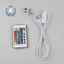 9QXH USB 5v RGB Đèn Hạt Gradient đầy màu sắc với đèn điều khiển từ xa + Cáp chuyển đổi USB Nguồn sáng