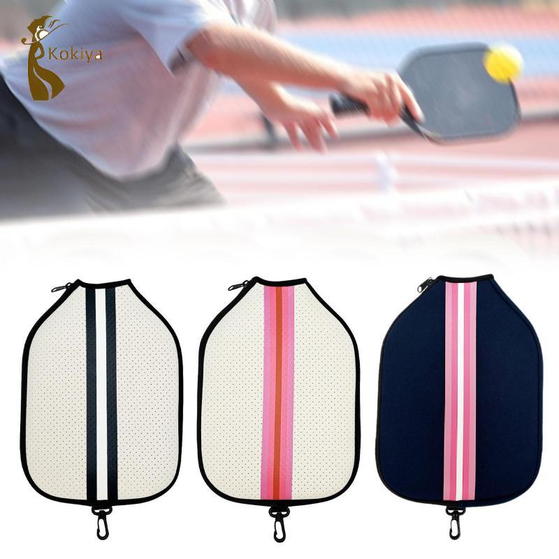 Túi bảo quản vợt pickleball với dây kéo và bao neoprene chống thấm nước, phù hợp cho luyện tập hàng ngày