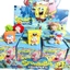 SpongeBob SquarePants Mini Hình Blind Box Set - 12 Chiếc Hoạt Hình Nhựa Linh Vật Trang Trí Bàn Làm Việc Sưu Tập Quà Tặng Dễ Thương Bán Buôn