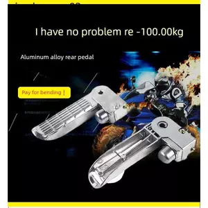 Xe Điện Bàn Đạp Phía Sau Rùa Nhỏ Xe Máy Bàn Đạp Gấp Hợp Kim Nhôm Bàn Đạp Sửa Đổi Đa Năng Bàn Đạp