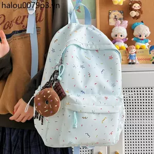Graffiti ins Phong Cách Schoolbag Nguyên Bản Niche Không Phổ Biến Không Va Chạm Nữ Học Sinh Trung Học Cơ Sở Học Sinh Tiểu Học Giá Trị Cao