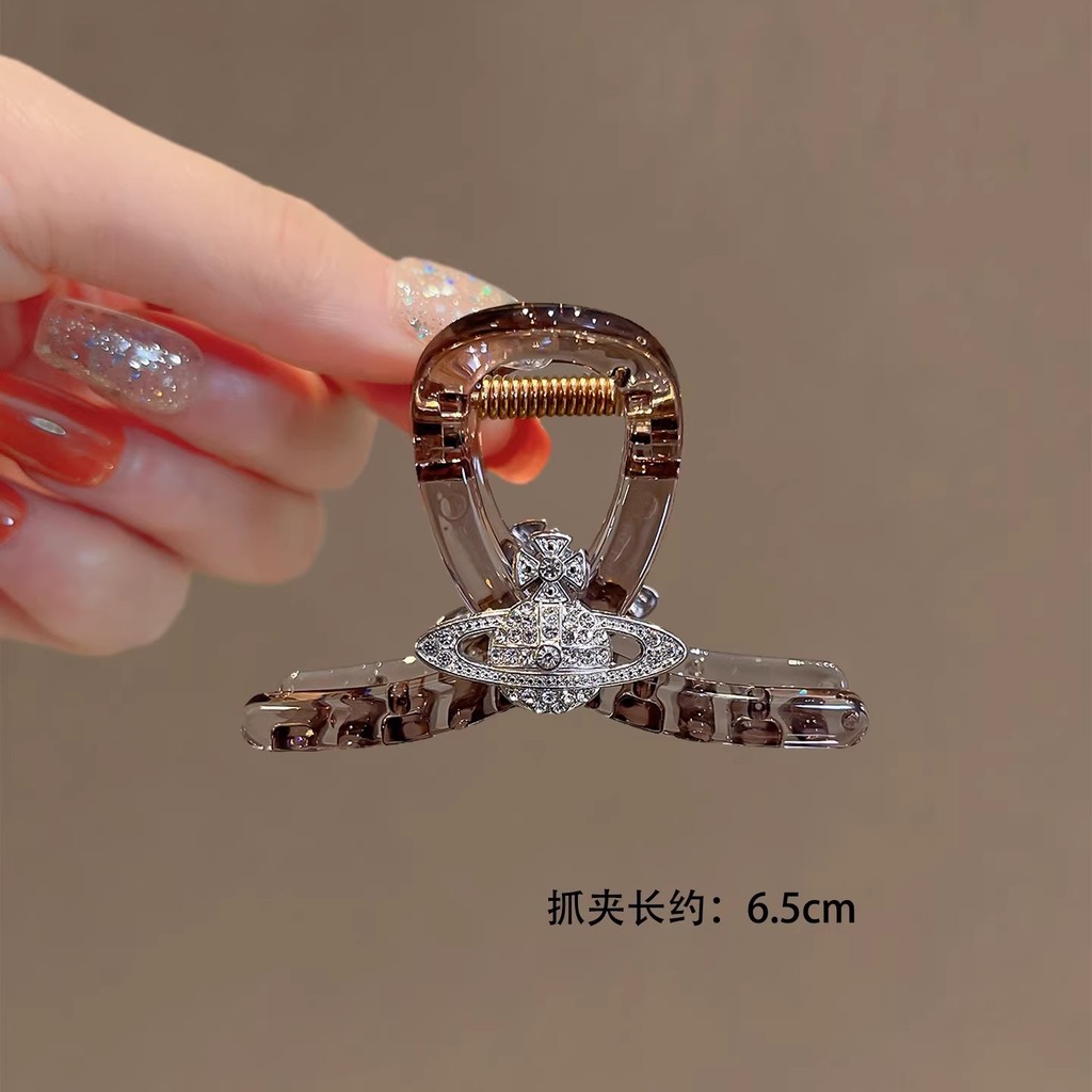 Kẹp tóc màu xám Hàn Quốc Kẹp tóc nữ