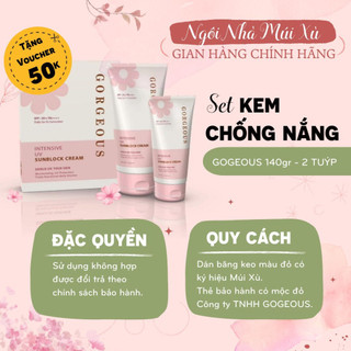 SET Kem Chống Nắng Múi Xù nâng tone, trắng da phiên bản đặc biệt [ sét gồm 2 tuýt 100g +50g] 77@