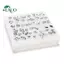 Springevenstar - 24 Cặp Bông Tai Thời Trang Bạc Mạ Nhựa