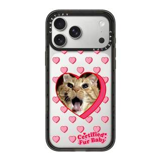 CASECASE X Cat khung trái tim Đen / Xanh da trời / Hồng Fizz Bộ sưu tập kẹo Màu sắc trong suốt Cứng hút từ tính Vỏ tác động cho Apple IPhone 13 14 15 16 17Pro Max Plus Có hộp