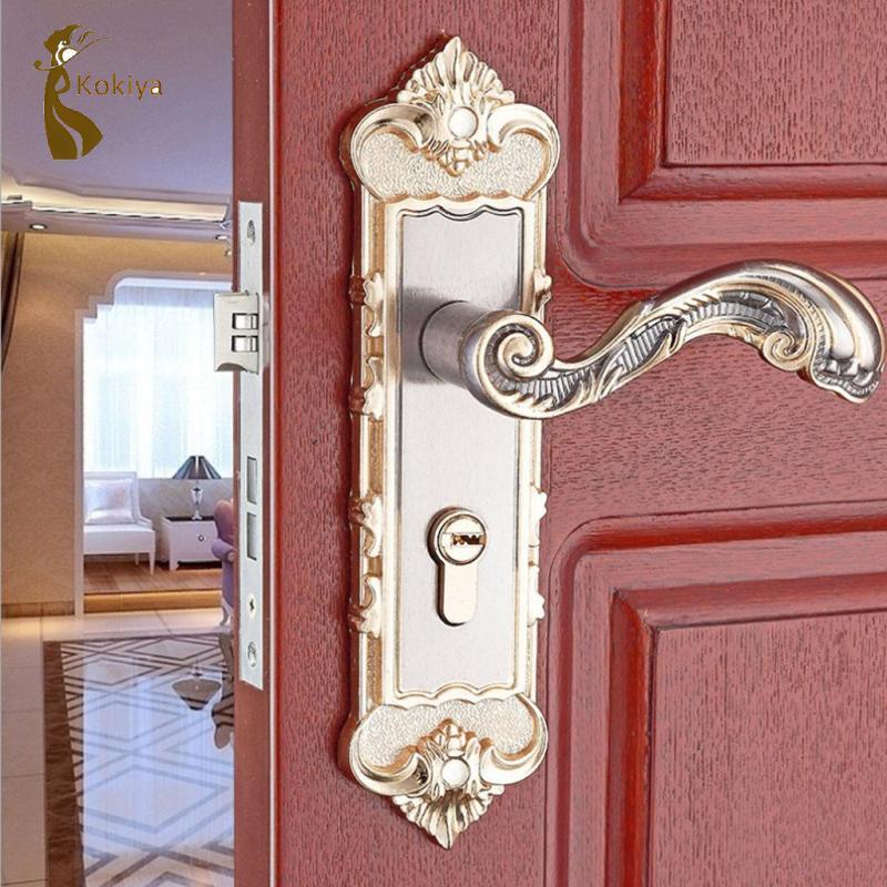 Bộ tay nắm cửa Entracne hiện đại kèm chìa khóa #6