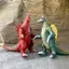 Sản phẩm mới Godzilla Gaigang Rex King Cao su mềm Quái vật Nam Đồ chơi Hình khớp Di chuyển Thương hiệu mới