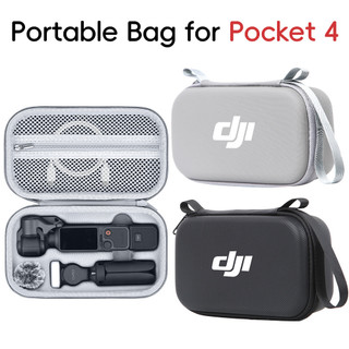 Dành Cho DJI Osmo Pocket 4 Túi Bảo Quản Tất Cả Các Vòng Bộ Túi Xách Di Động Hộp Bảo Quản vlog Túi Cầm Tay 4 Thể Thao Camera Phụ Kiện