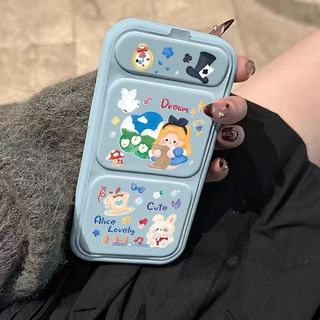 Ốp lưng họa tiết cô gái dễ thương 17pro 17 17promax có chân đế Thích hợp cho iPhone 13 13promax 14 14pro 15 15pro max 16pro 16promax Vỏ