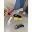 TT Phong Cách Hàn Quốc Đầu Vuông Flip-Flops Nữ Mùa Hè 2026 Phong Cách Mới Chấm Bi Da Báo In Gót Dày Dép Trong Suốt Dép